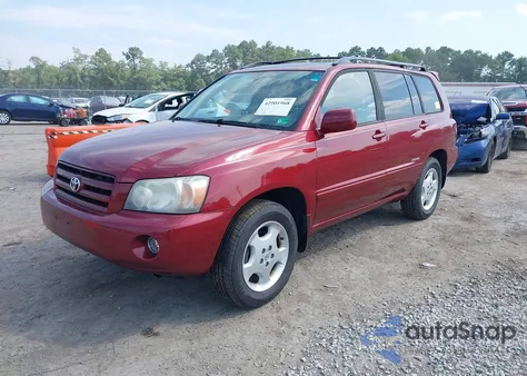 2007 Toyota Highlander Limited V6 из США, поврежденный, VIN JTEEP21A470218811